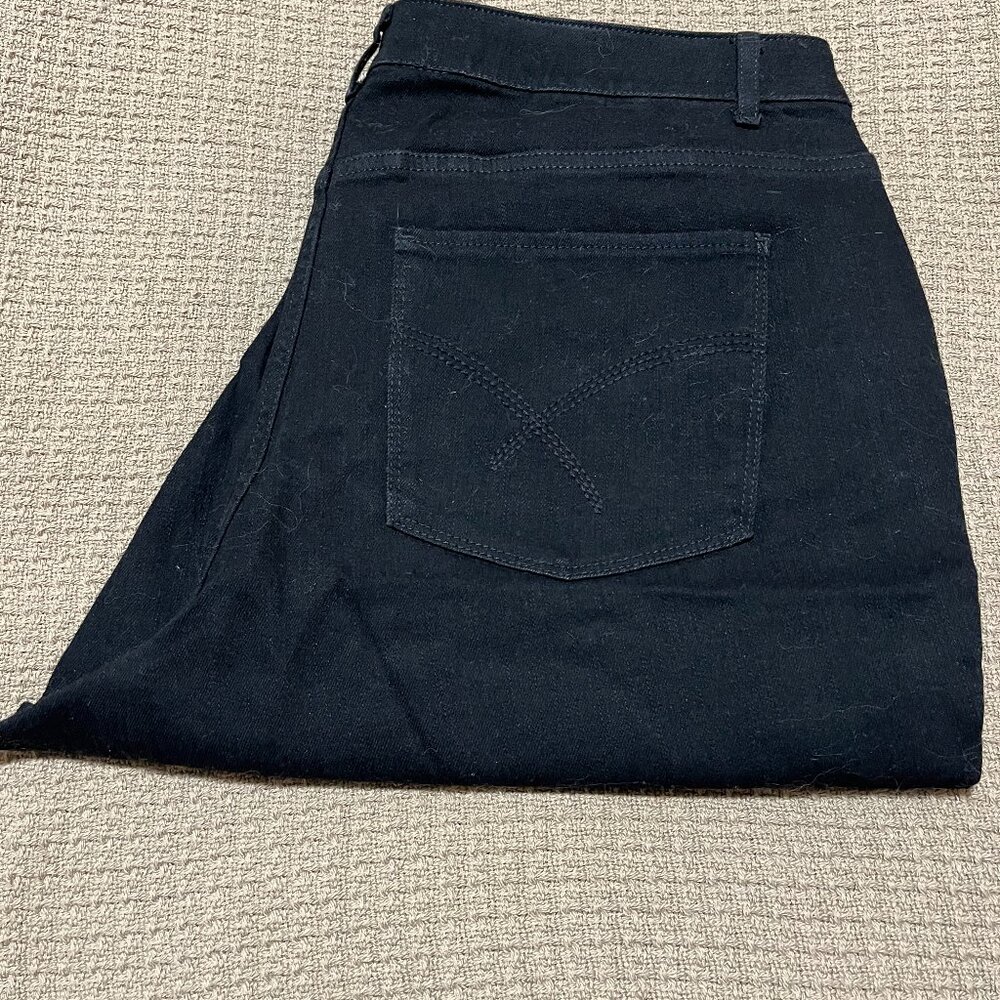 Black Denim Jeans-- CJ Banks-- Size 16W